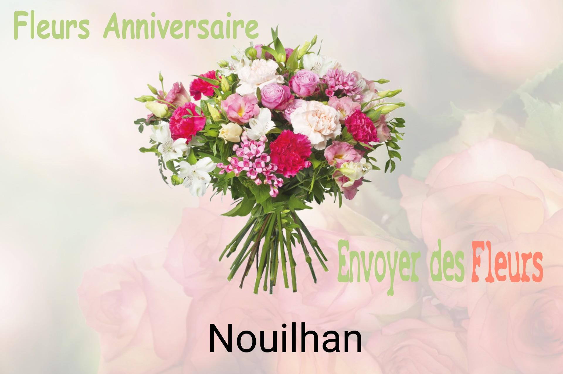 Bouquet de fleurs d’anniversaire livré à Nouilhan